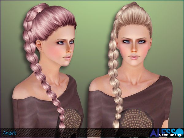 The Sims 3: женские прически.  - Страница 11 Alesso-Angels-Hair-