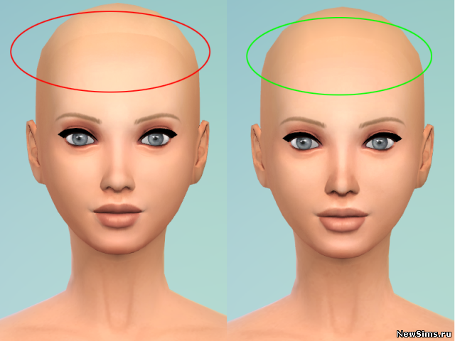 The Sims 4: Скины для кожи NonDefaultFemaleSkintoneV2_3